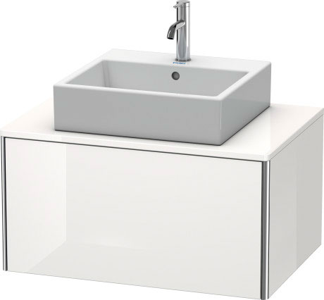 XS490006060 XSquare Тумбочка для подвесной консоли Серо-коричневый шелковисто-матовый лак Duravit - Вид №2