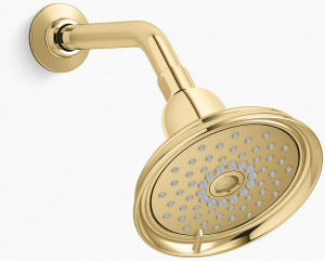 KOHLER Многофункциональная душевая лейка Bancroft 2,5 галлона в минуту с технологией всасывания воздуха Katalyst K-22167-PB