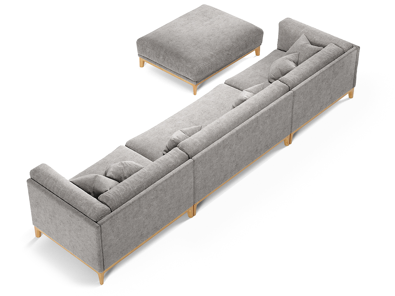 д402 ш94 в80 The IDEA Диван Case 901/921/902 + 915  - Вид №2