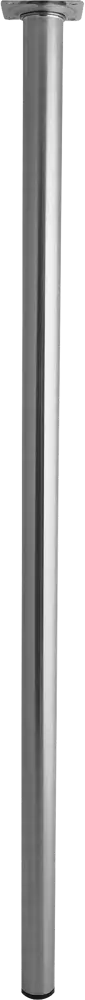LARVIJ Никелированная мебельная ножка круглой формы 800 мм 82067705