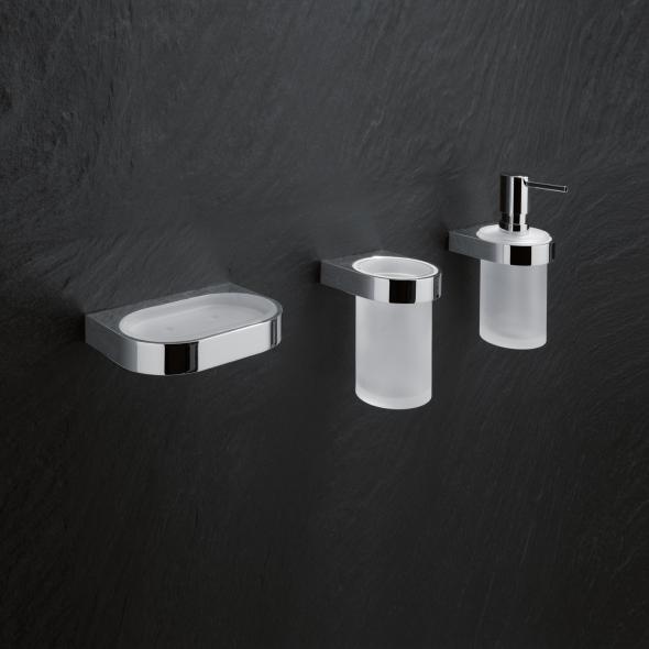 800.06.11045 Дозатор для мыла или дезинфицирующего средства с держателем HEWI USA Produkte  - Вид №2