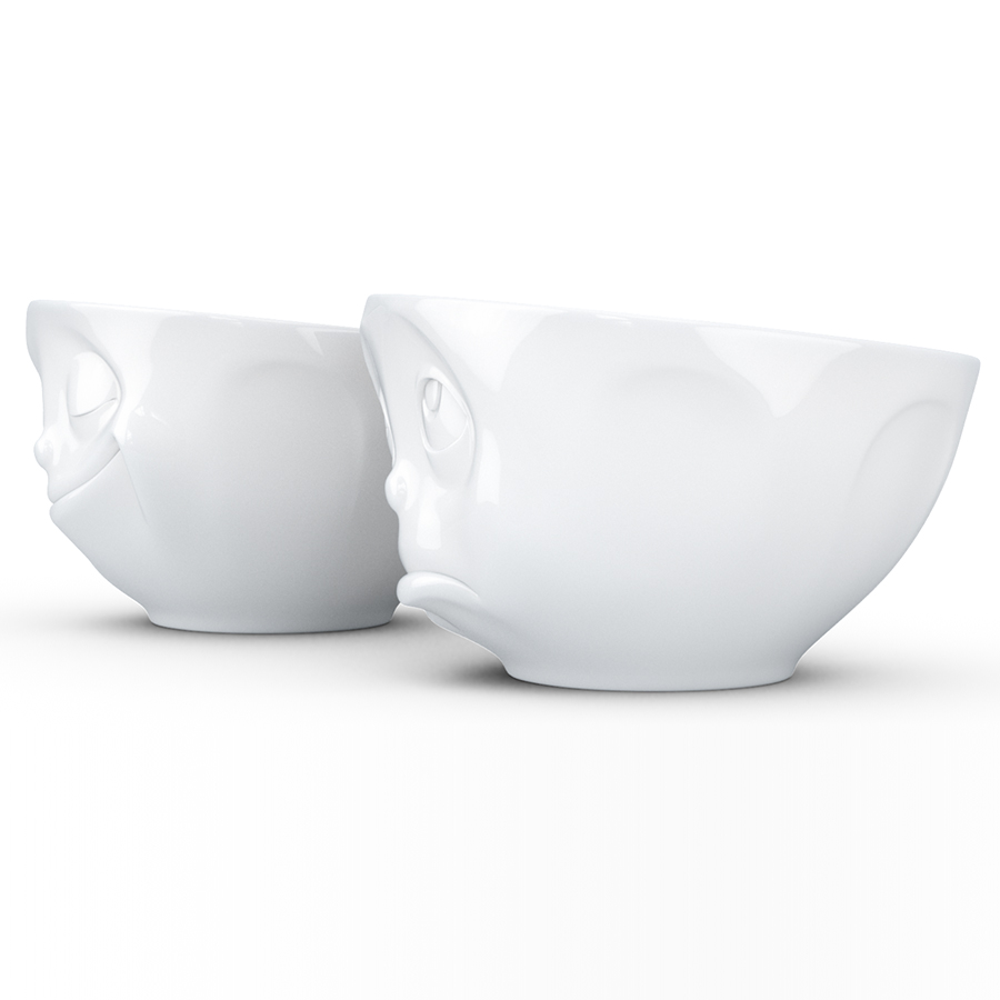 T01.23.01 Набор из 2 чаш tassen happy & oh please 200 мл белый Tassen by FIFTYEIGHT PRODUCTS  - Вид №2