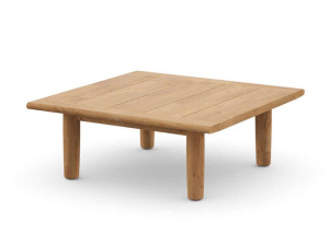 Низкий квадратный стол из тикового дерева