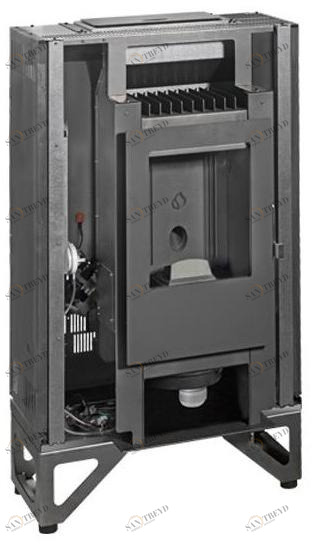Piazzetta Закрытый моноблочный пеллетный камин Mp sun-id-1363234