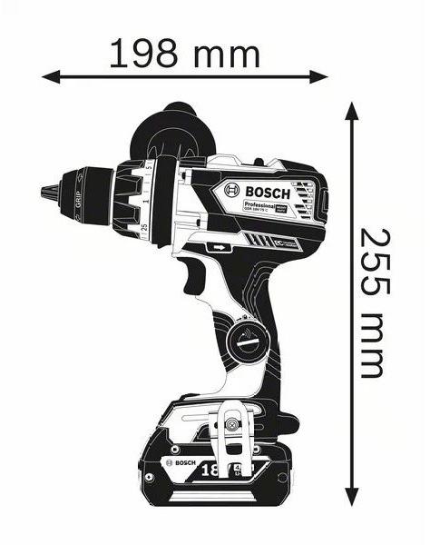 BOSCH PROFESSIONAL Аккумуляторная дрель-шуруповерт Linea robust sun-id-1344482 - Вид №1