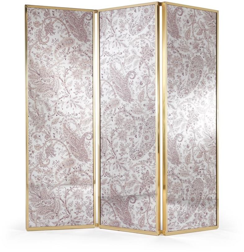 ETRO Home Interiors Экран из латуни и стекла  E.gat.551.a  - Вид №1