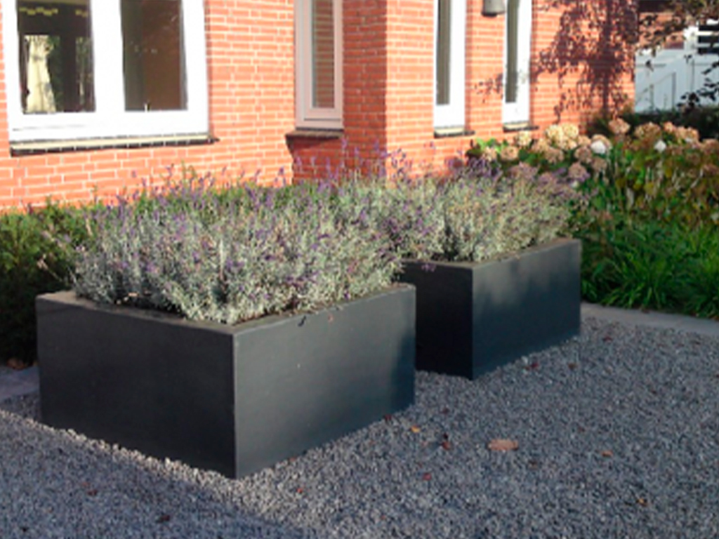 Кашпо коллекции "Ардена" АD-01-43 80/80/60 ГеоПластБорд GPBST-65 - Вид №4