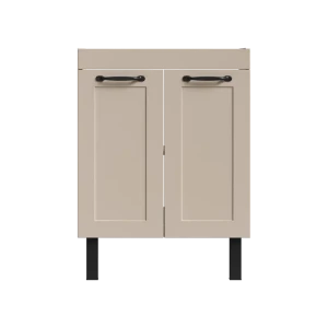 Тумба под раковину напольная Гала 81x60x47.6 см цвет бежевый 89424645 STLM-2077517