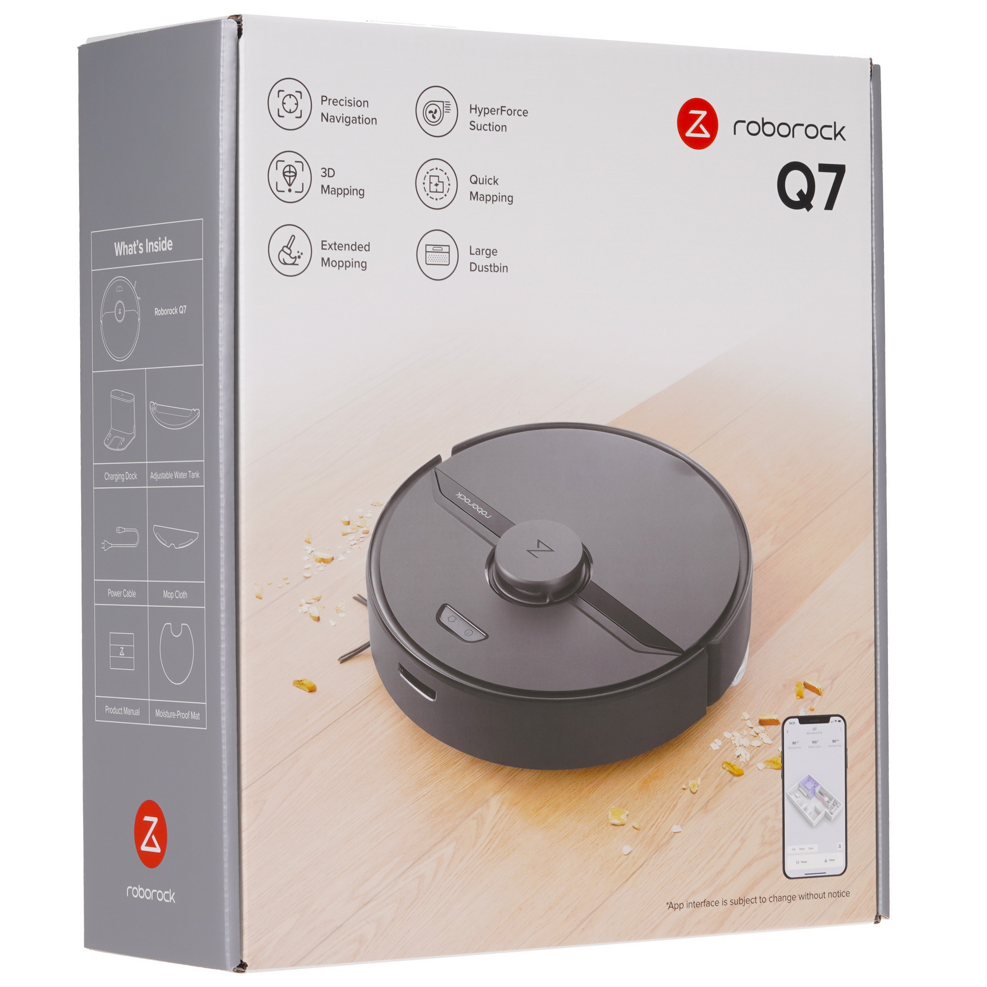 4891335 Робот-пылесос Roborock Q7 черный STDN-0034101 - Вид №9