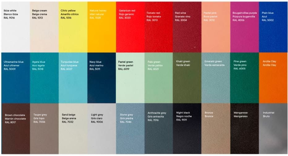 Высокий круглый садовый стол из оцинкованной стали iSimar Антиб ARCH-00108569 - Вид №6