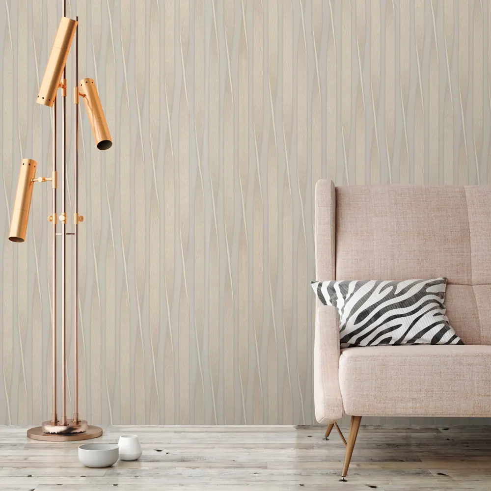 Обои флизелиновые Euro Decor Helix коричневые 1.06 м ED7230-12 89347325 STLM-2015520 - Вид №2