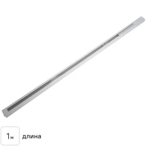Трековый шинопровод накладной однофазный Feron CAB1003 1 м цвет белый 85499903 STLM-2206239