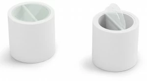 Lyxo Design Круглый журнальный столик из полиэтилена с ведерком для льда Home fitting Ta330-d00550