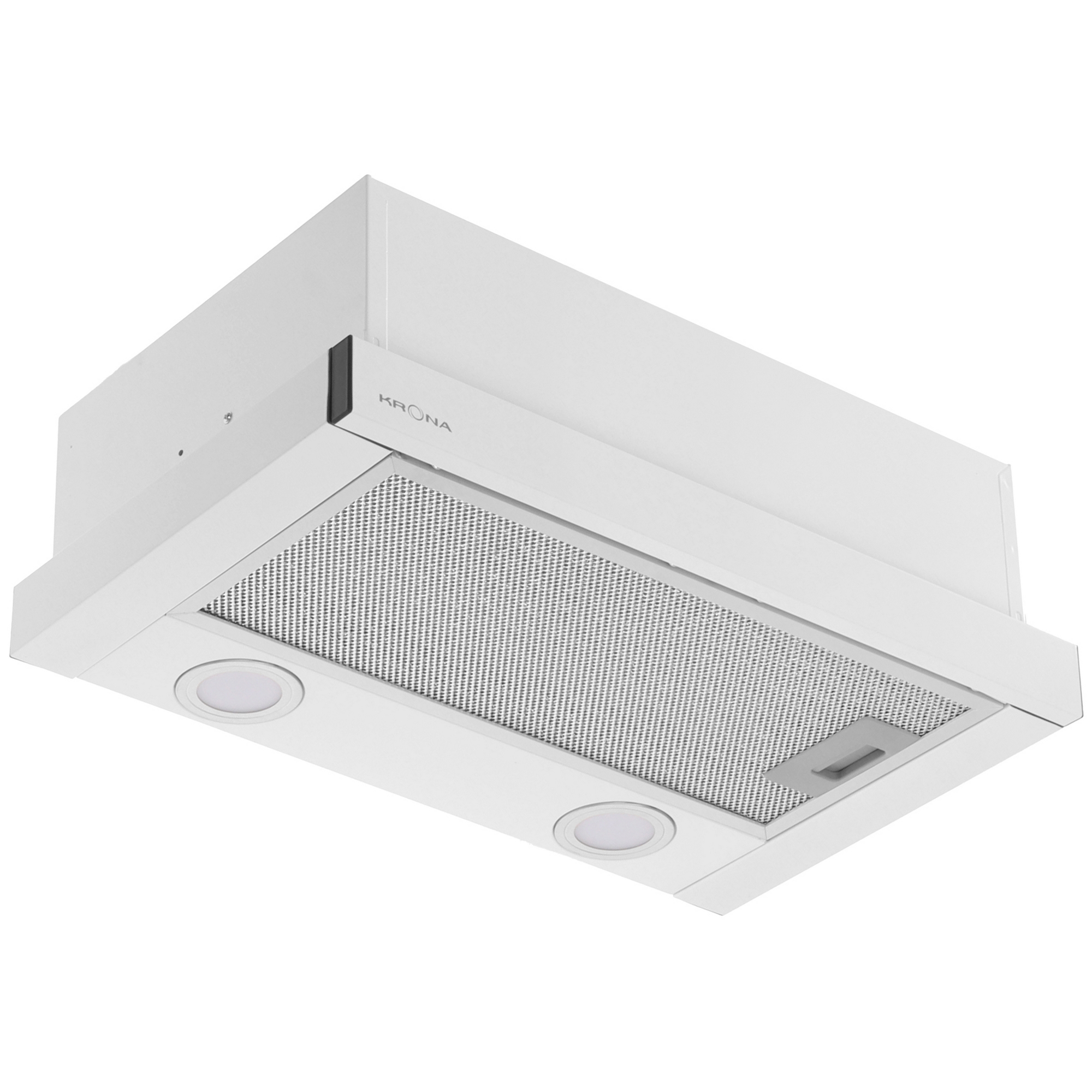 9063331 Вытяжка телескопическая KRONA KAMILLA T 500 белый/серый STDN-0026242