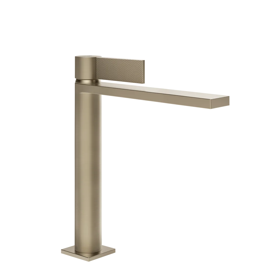 Смеситель для умывальника 73606 149 Gessi Inverso МАТОВЫЙ НИКЕЛЬ FINOX 73606149