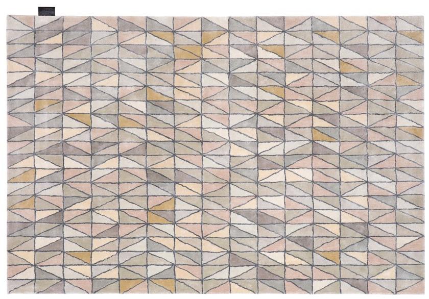 ASPLUND Прямоугольный коврик из лиоцелла ручной работы с геометрическими формами sun-id-1443941 - Вид №1