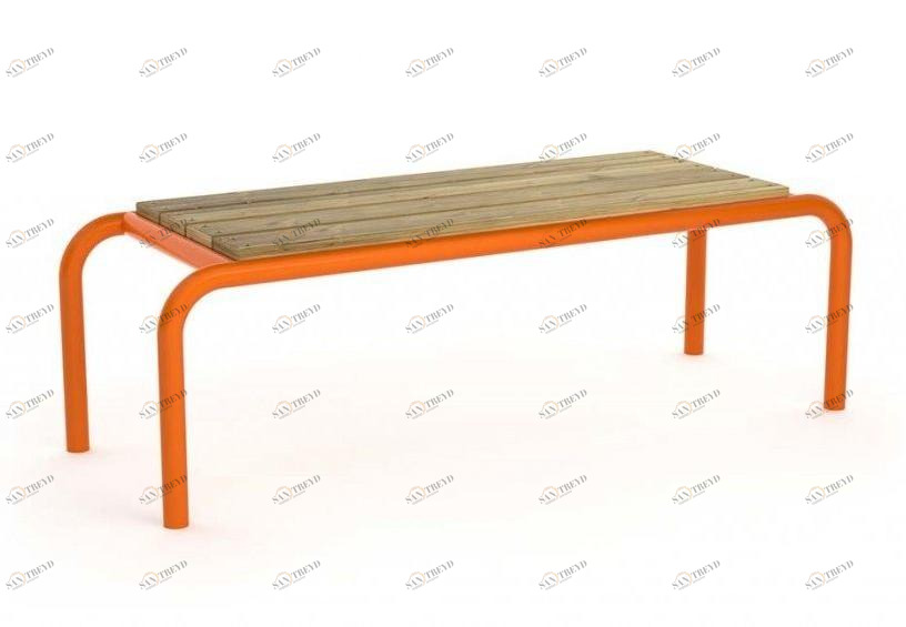 VESTRE Стол для общественных мест из оцинкованной стали Hvilan sun-id-1426933