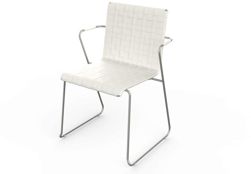 VITEO Стул-санки штабелируемый с подлокотниками Slim belt sun-id-1345803 - Вид №1