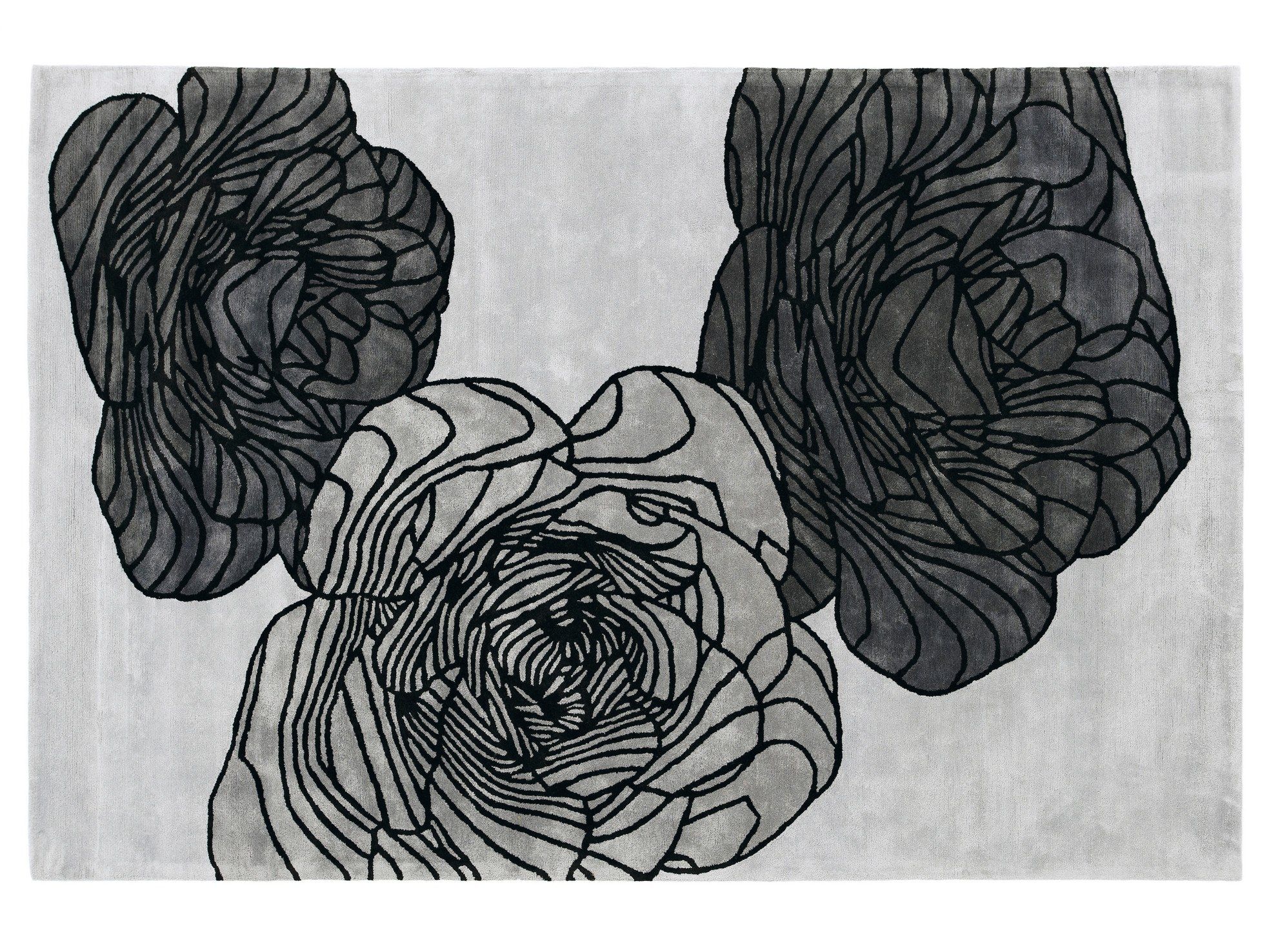 Шелковый прямоугольный ковер ручной работы Toulemonde Bochart The Designers ARCH-00147278