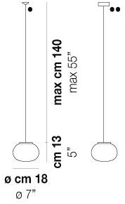 Vetreria Vistosi Подвесной светильник из дутого стекла Lucciola sun-id-1430926 - Вид №11