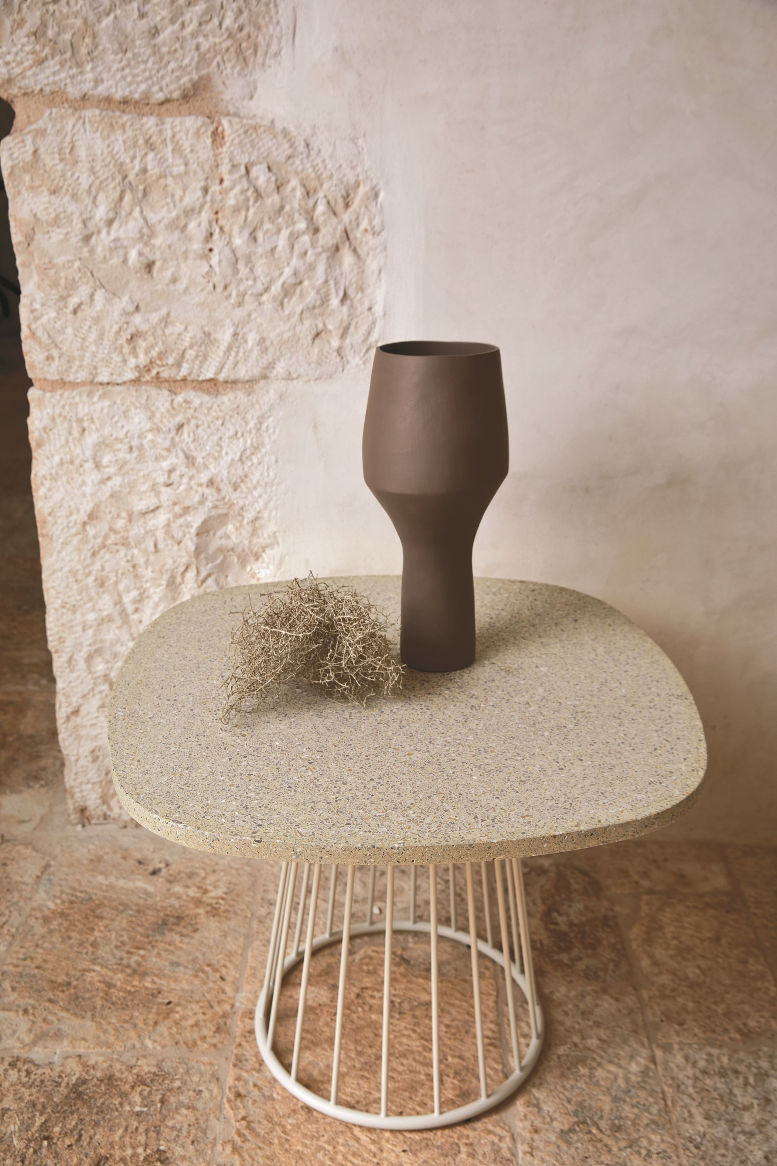 Высокий журнальный столик в зернах Roberti Charme ARCH-00029679 - Вид №2