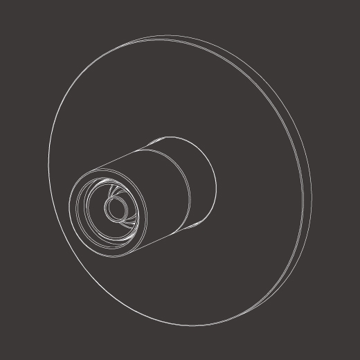 Боковой туман струи с возможностью фиксированной или регулируемой установки  FRE139 CEADESIGN  - Вид №1