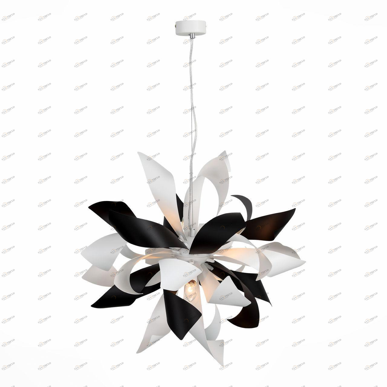 Подвесная люстра ST Luce Spiraglio SL453.453.06G ST LUCE ДИЗАЙНЕРСКИЕ, SPIRAGLIO 138208 Белый 