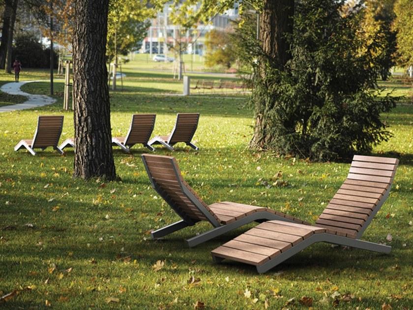 mmcité1 Садовая кушетка из стали и дерева  Rva150  - Вид №1