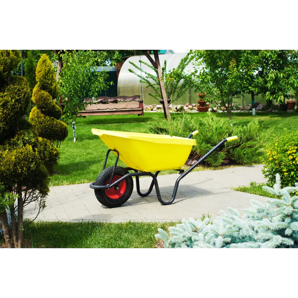 Садово-строительная тачка ПАВЛОВСКАЯ ЗАРЯ усиленная 200 кг 82167508 STLM-0020907 - Вид №13