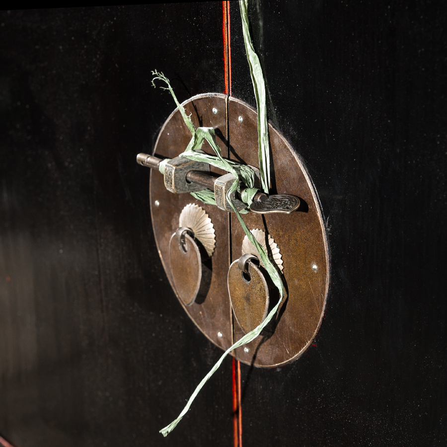 Консоль черная с ящиками и полками "Ти-чжо" ДОМАШНЯЯ ОБСТАНОВКА  017351 Черный Santreyd  - Вид №5