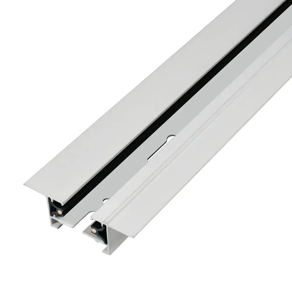 Трековый шинопровод встраиваемый однофазный 2 м цвет белый Santreyd STLM-2175256