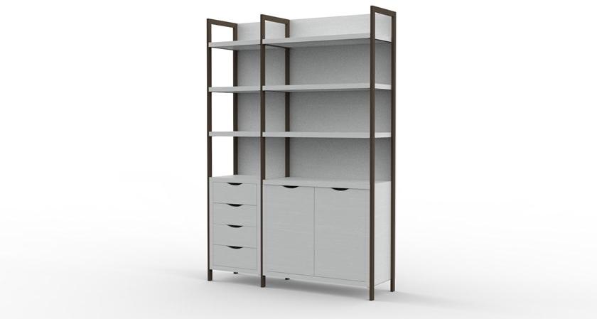 Mobilspazio Гардероб с ящиками для гостиниц Urban sun-id-1409800 - Вид №3