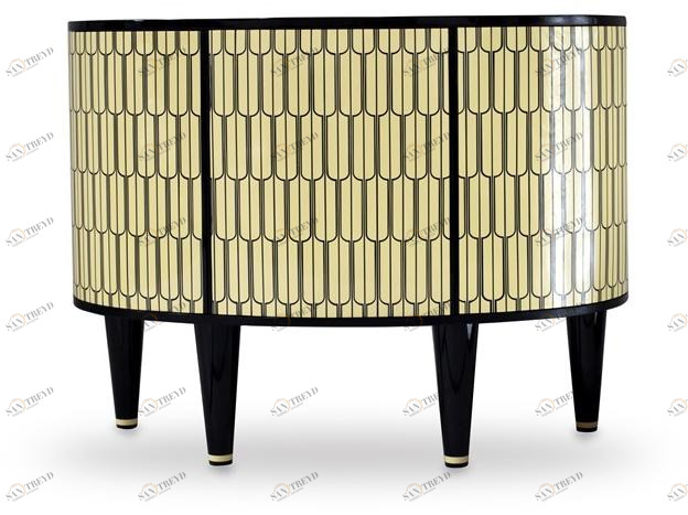 Scarlet Splendour Комод с распашными дверцами Vanilla noir sun-id-1494559