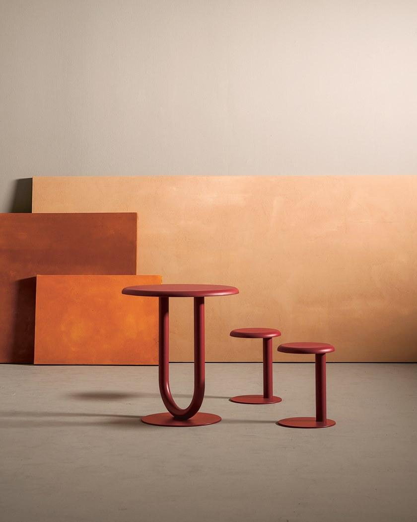 Desalto Низкий табурет на жердочке из стали Strong sun-id-1388539 - Вид №5