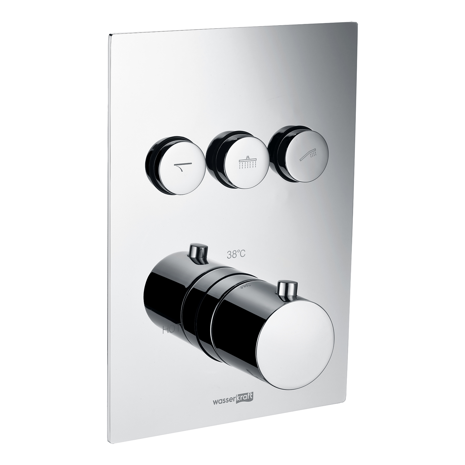 1944 Thermo Neime 1944Thermo Термостатический смеситель для ванны и душа WasserKRAFT Neime 1900 