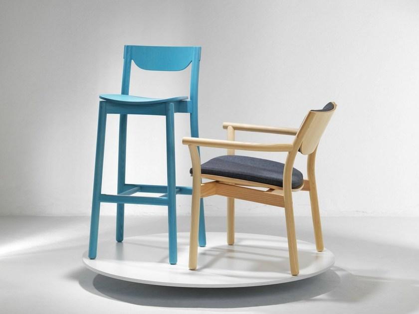 Zilio A&C Табурет из дерева Nico sun-id-1511561 - Вид №10