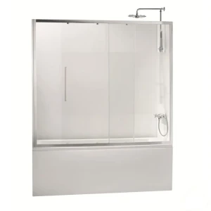 Ширма для ванны фронтальная Sensea Purity, 150х150 см, цвет хром