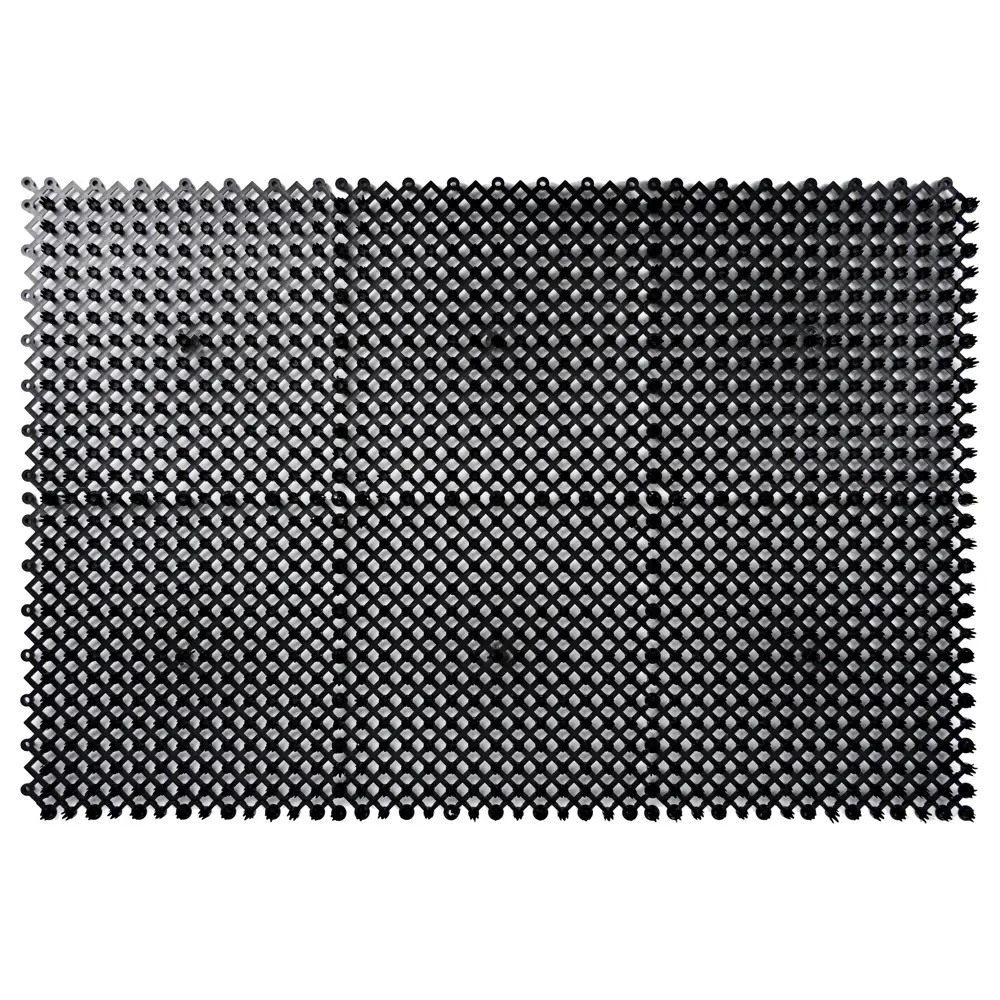 Коврик грязезащитный полиэтилен 40x60 см цвет черный 89426890 STLM-2178047 Santreyd  - Вид №1