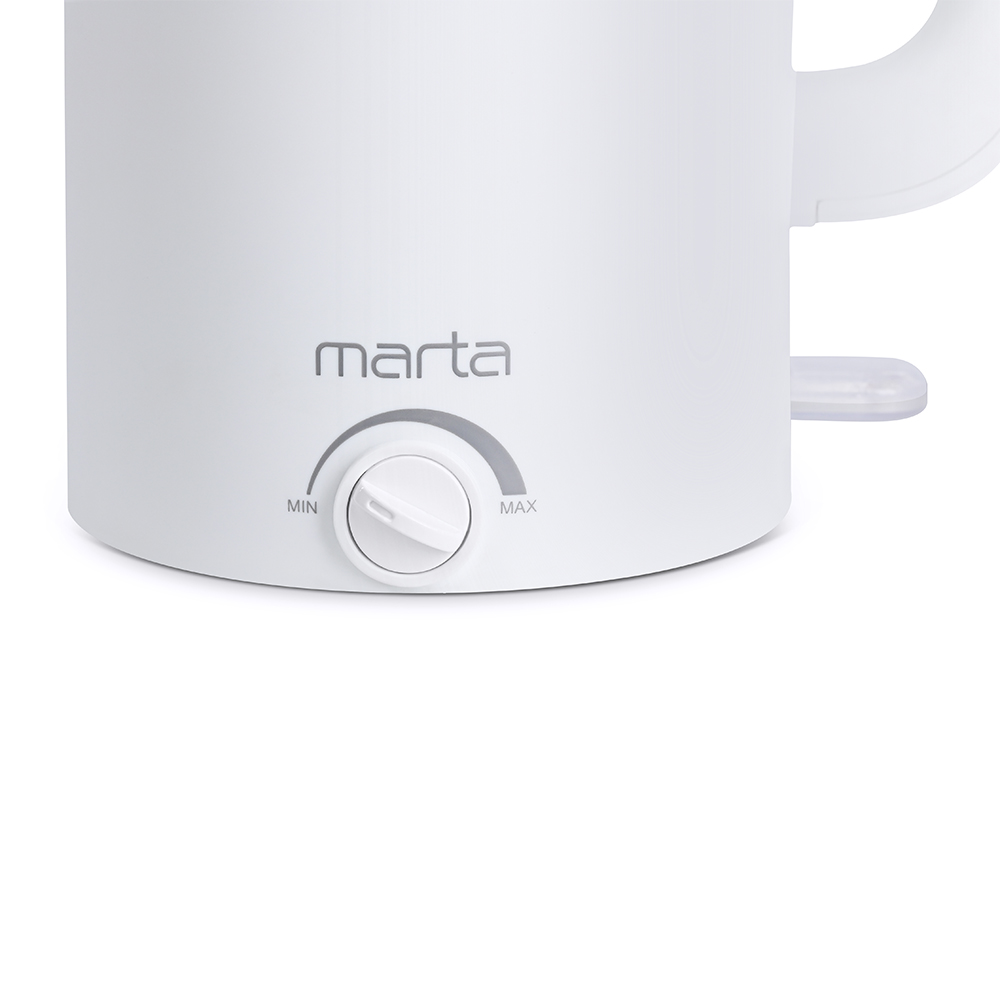 5354220 Электрочайник MARTA MT-4557 белый STDN-0118469 - Вид №5