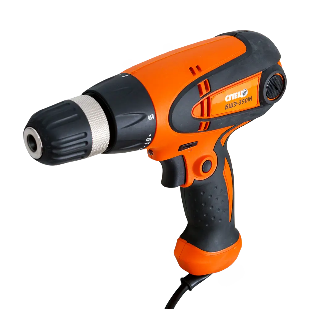 Сетевой шуруповерт СПЕЦ БШЭ-350М с подсветкой и реверсом 82245616