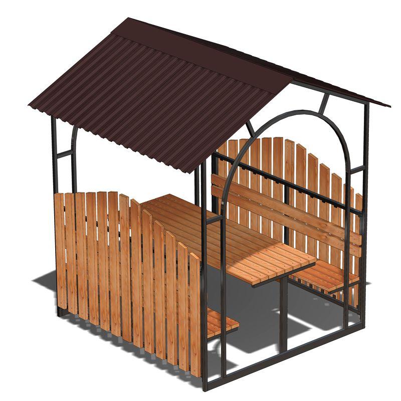 14177 ОХТА Cute 1, беседка парковая LAB.Space 