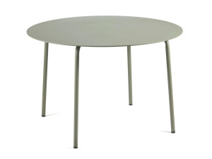 Алюминиевый круглый садовый стол с порошковым покрытием