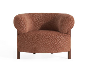 Тканевое кресло с подлокотниками