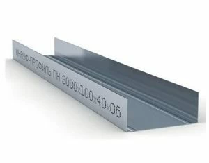 Профиль направляющий ПН 100х40 3м Кнауф