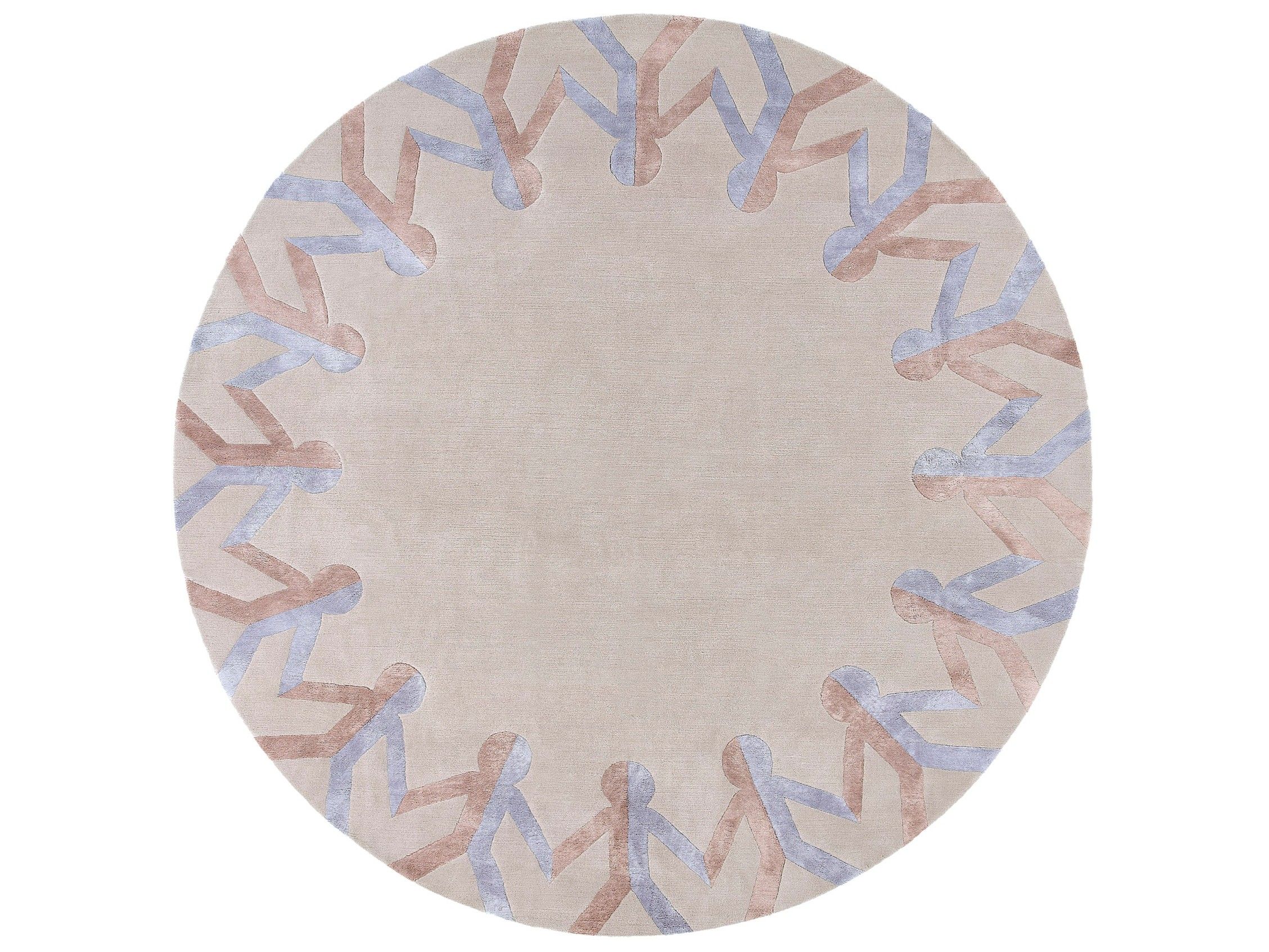 Круглый шерстяной ковер ручной работы Deirdre Dyson Paper &amp ARCH-00109069 - Вид №1