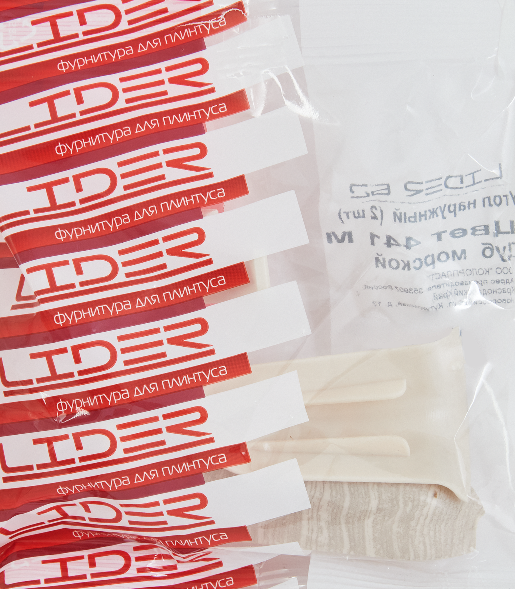 84737330 Угол внешний для плинтуса «Дуб Морской», высота 62 мм, 2 шт. STLM-0054451 LIDER  - Вид №2