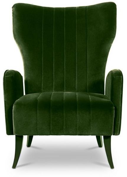 BRABBU Кресло с обивкой из ткани с подлокотниками Davis sun-id-1383090 - Вид №1