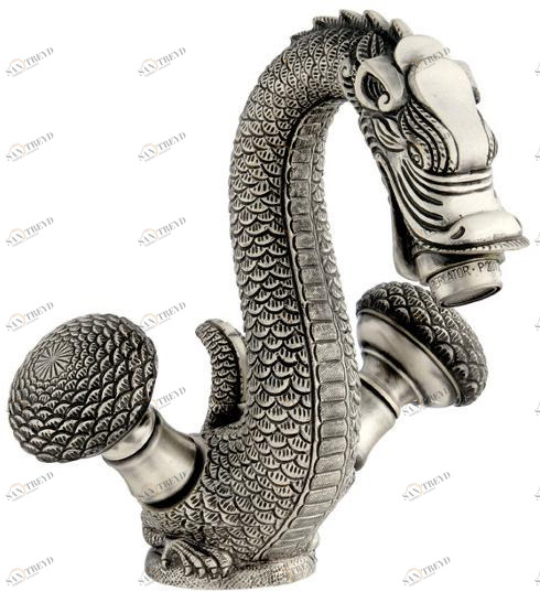 Bronces Mestre Смеситель для раковины на одно отверстие Dragon sun-id-1495997