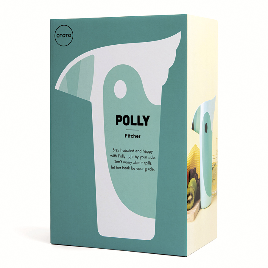 OT916 Кувшин , polly, голубой OTOTO  - Вид №6