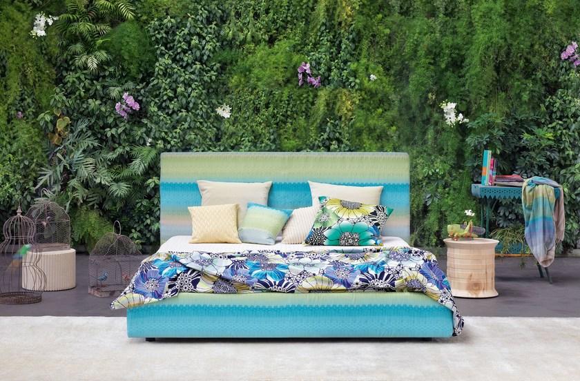 MissoniHome Двуспальная кровать из ткани sun-id-1456074 - Вид №1